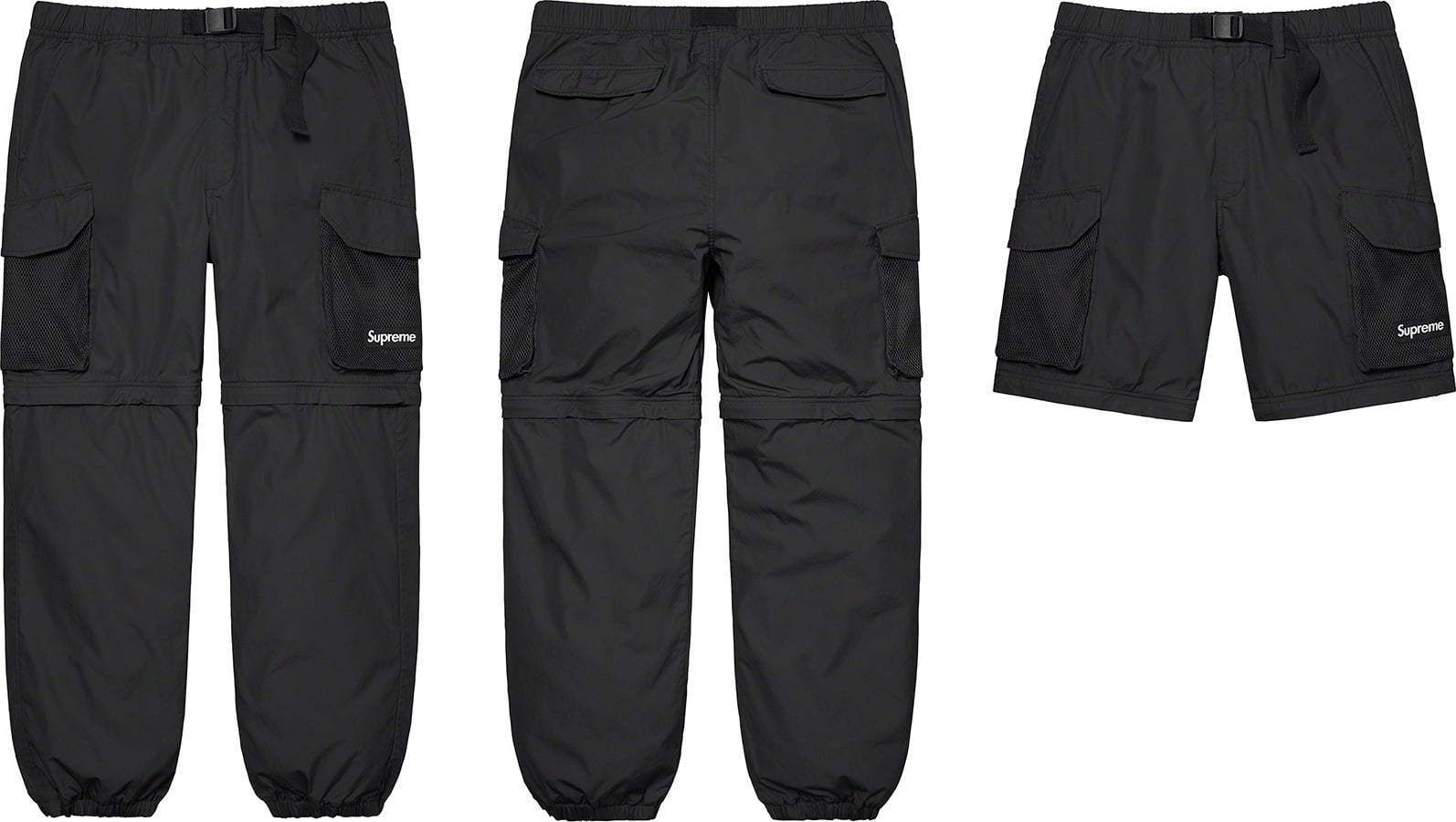 Mesh Pocket Belted Cargo Pant view 17